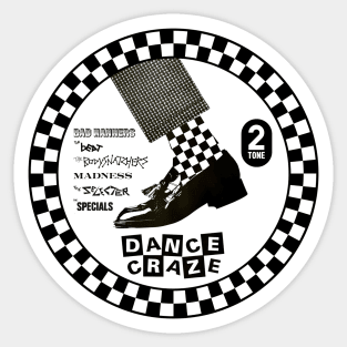 Dance Craze - 2 Tone Records Fanart Sticker